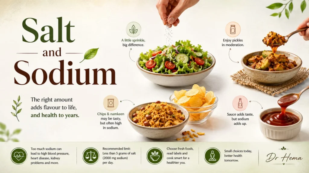 salt and sodium