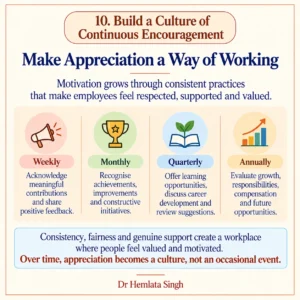 10. Build a Culture of Continuous Encouragement